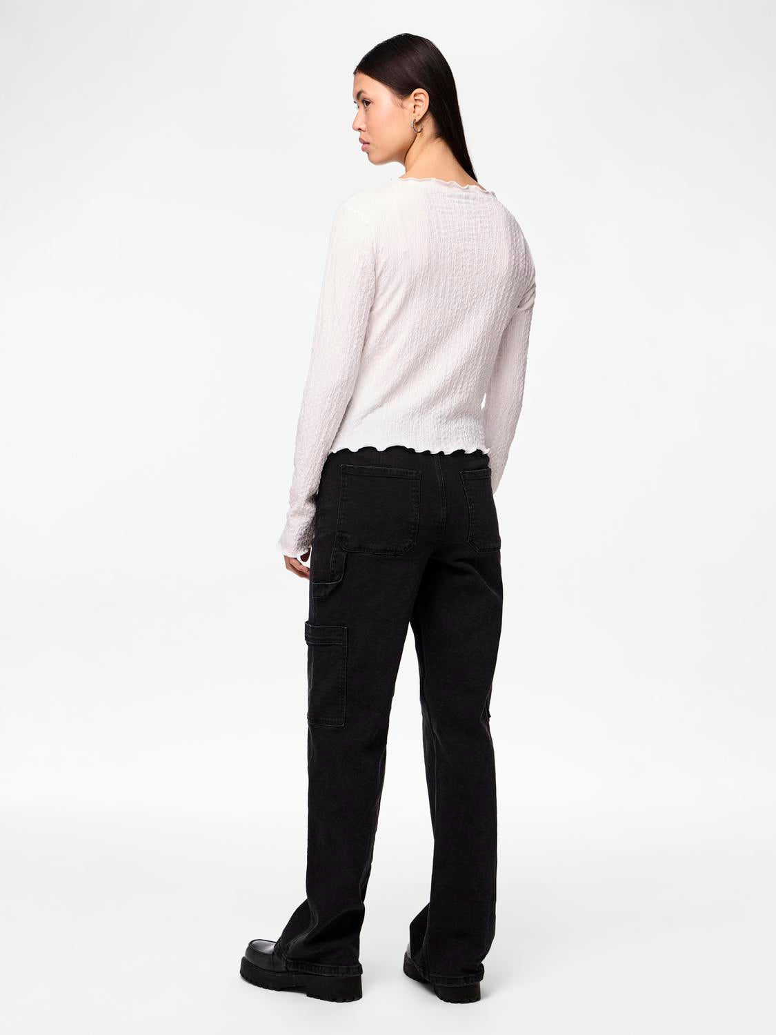 PCJOSAFINA T-Shirts & Tops - Bright White